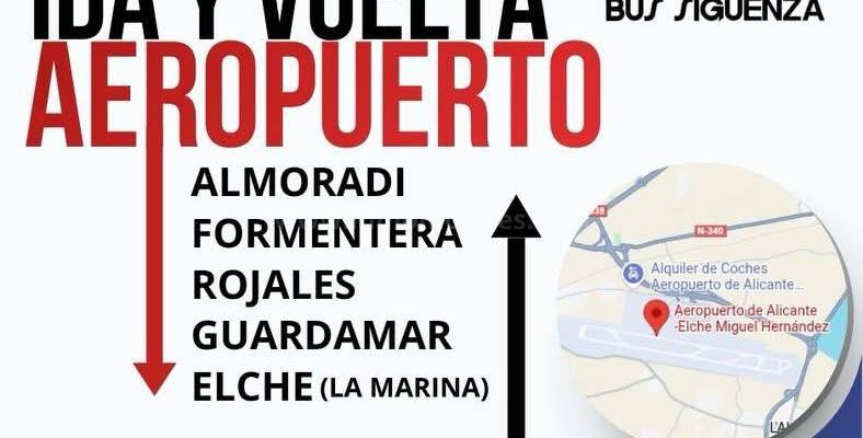 New bus route to Alicante-Elche Airport
