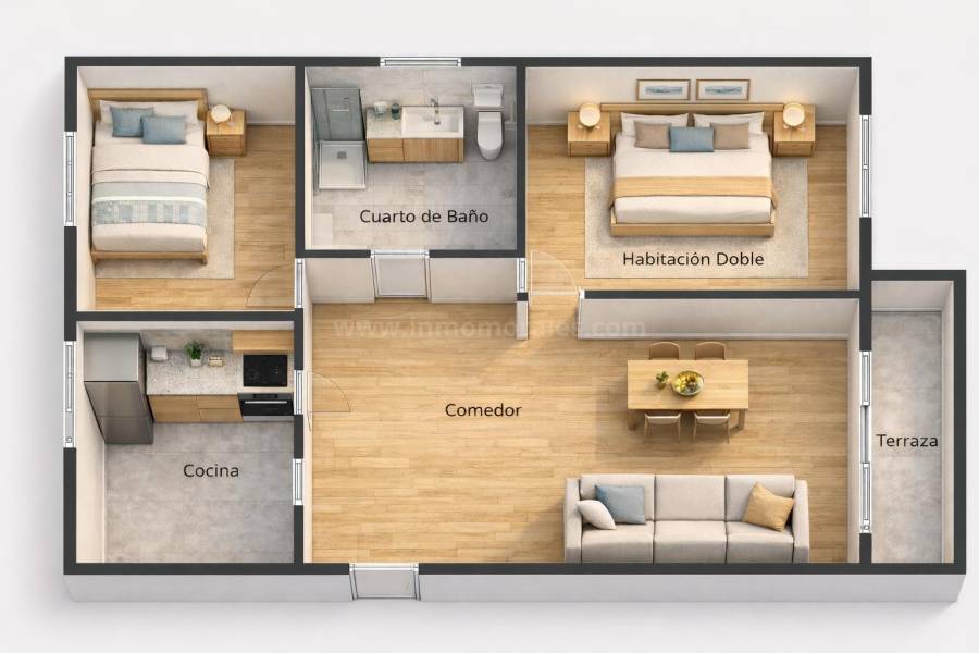 Wiederverkauf - Wohnung/Apartment - Torrevieja - Torreblanca
